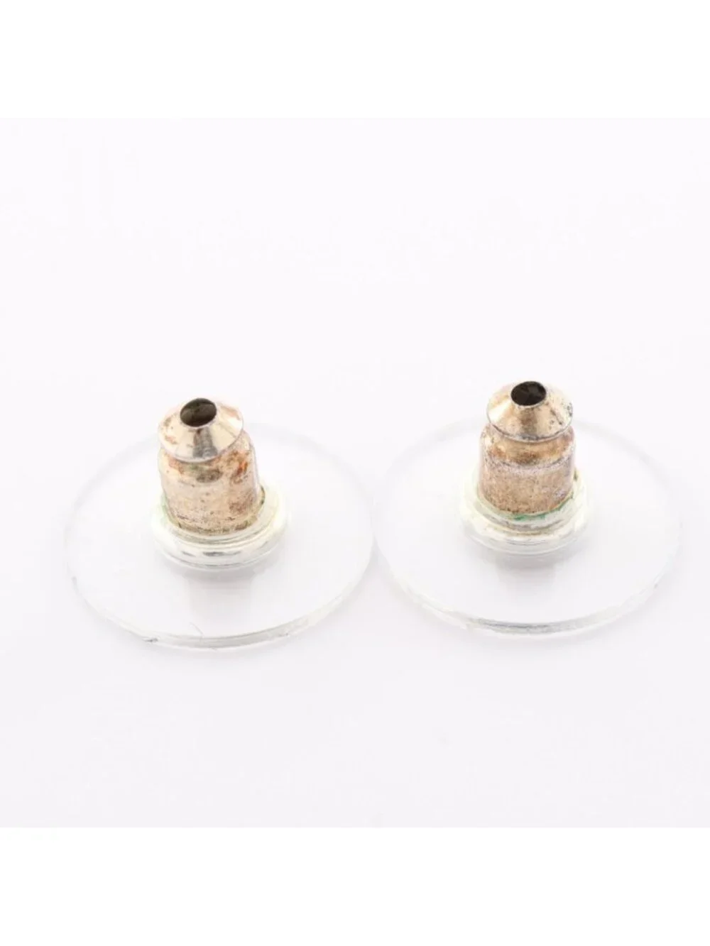 Chanel Earrings CC Logo Heart